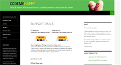 Desktop Screenshot of codemehappy.com